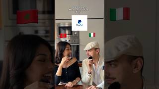 Moroccan vs Italian pronunciation 🇲🇦♥️🇮🇹 funny language italian morocco mixedmarriage [upl. by Zetrom]