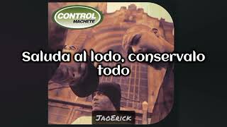 Control Machete  Comprendes Mendes LetraLyrics [upl. by Aramaj]