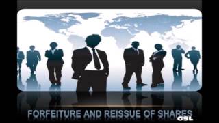 Forfeiture and Reissue of shares explained with example company accounts class 12 [upl. by Arsuy]