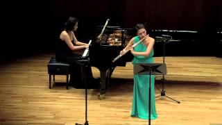 H Busser  Prelude amp Scherzo Fl Sunyoung Bang [upl. by Enilekcaj]