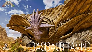 Oasisaur Taming  Ark Survival Ascended  Scorched Earth [upl. by Ialokin]