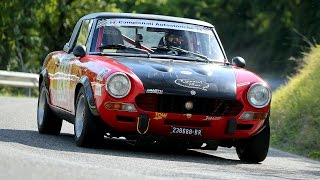 LELLI FABRIZIO  FIAT 124 ABARTH RALLY  COPPA DEL CHIANTI CLASSICI 2016  ONBOARD GARA [upl. by Nylssej]