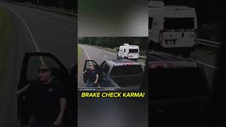 Instant Karma For Brake Checking a Semi Truck [upl. by Ahtiek594]