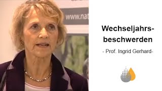 Wechseljahrsbeschwerden  Was tun  Phytotherapie oder Hormone  Prof Ingrid Gerhard [upl. by Brink251]