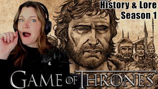 History and Lore Season 1  Game of Thrones [upl. by Ahsyekal]