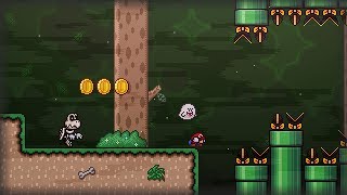 Super Mario UniMaker 1S2  Custom Level  Boos Forest [upl. by Nordna877]