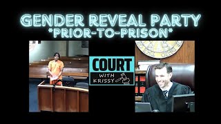 Crazy Gender Reveal Party Before Prison  Watch The Full Moon Effect In Court [upl. by Serafina]