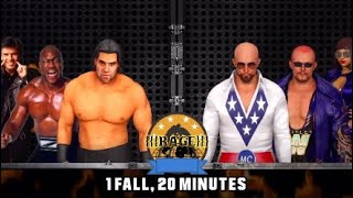 RWL RAGE 10724ZEUS amp THE GREAT KHALI VS THE SOUTHERN GENTLEMEN [upl. by Octavus]