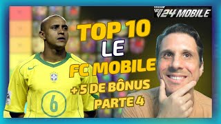 🏆TOP 10 LATERAIS ESQUERDOS E  5 DE BÔNUS🔥TIER LIST DOS MELHORES LE  PARTE 4  FC MOBILE [upl. by Phyllida]