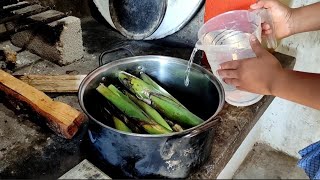 Preparo tepejilotes con huevo en salsa de molcajete fácil sencillo con muy pocos ingredientes [upl. by Vic162]