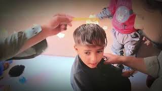 children cutting ✂️ Asif hair saloon new fashionasifasaloon haircutting grothmychannal [upl. by Gilleod]