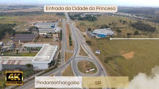 Entrada da Cidade da Princesa  PindamonhangabaSP [upl. by Rramaj]