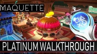 Maquette Platinum Walkthrough  Trophy amp Achievement Guide [upl. by Ettenahc]