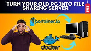 Turn Your Old Windows PC into File Sharing Server For Free [upl. by Anilave]