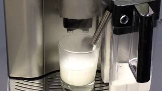 DeLonghi Magnifica Milk Frother Test [upl. by Premer273]