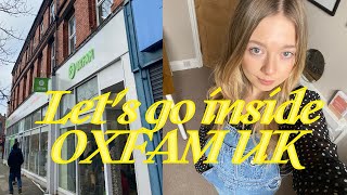 Inside UK Charity Shops Visit OXFAM UK Shop England  Come Thrift With Me Episode 1 [upl. by Edyaw]