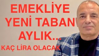 SON DAKİKA  EMEKLİ TABAN VE KÖK AYLIĞI DEĞİŞİYOR KAÇ LİRA OLUYOR İŞTE O HESAP VE RAKAMLAR [upl. by Rheims740]