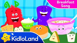 Eat Your Breakfast  Mealtime Song  Breakfast Song for Kids  Chomping Monsters Healthy Habits Song [upl. by Yadsendew]