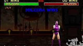 Mortal Kombat II  Fatality 1  Mileena [upl. by Kikelia979]