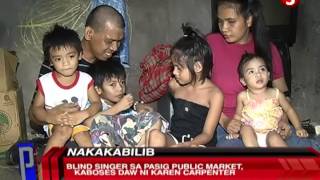 News5E  FILIPINO BLIND SINGER [upl. by Arzed387]