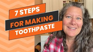 Making toothpaste and tooth powder [upl. by Buchalter]