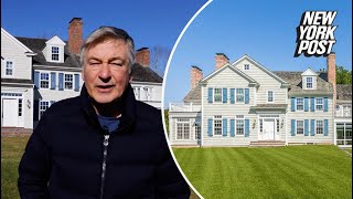 Alec Baldwin appears in real estate video to help sell his 19M Hamptons estate [upl. by Gnouhk773]