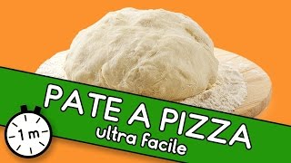 Pâte à pizza  Astuce YouCook [upl. by Aynos846]