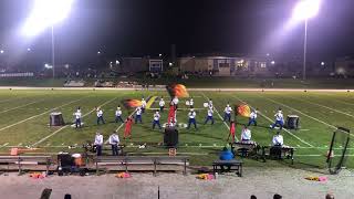 2023 Eisenhower Knights Marching Band  Iroquois game  Senior Recognition  101923 [upl. by Ennire857]