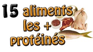 ▌15 aliments les  PROTÉINÉS ▌Alimentation  ksCoaching [upl. by Sammons]