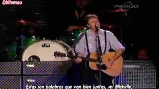 Michelle  Paul McCartney Live From Quebec City En español [upl. by Chari]