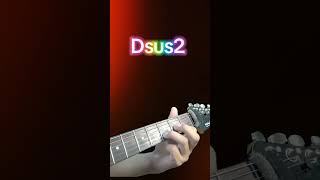 BELAJAR CHORD Dsus2 Untuk pemula shortsvideo [upl. by Angelika]