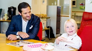 Prince Carl Philip of Sweden visit with Operation Smile [upl. by Rufford]