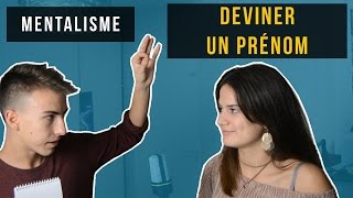 Magie n°132 Deviner un prénom  tour de mentalisme [upl. by Ais467]