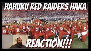 Kahuku Red Raiders Haka REACTION [upl. by Lupe]