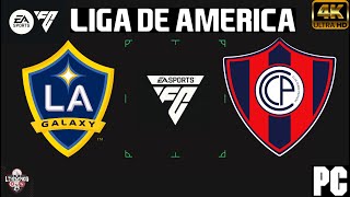 LA GALAXY VS CERRO PORTEÑO  LIGA DE AMERICA FC 24 [upl. by Nirad]