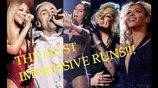 the MOST IMPRESSIVE Runs amp Riffs  Singers [upl. by Esch]