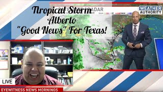 First Tropical Storm In 2024 Alberto Hits Texas How It Affects California [upl. by Llerrah]