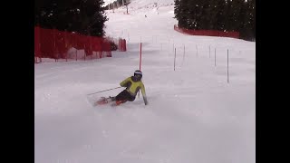 Holden Parazette Slalom Training Snowking 2019 [upl. by Dino890]