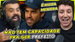 REAGINDO PABLO MARÇAL comprovando ser um incompetente no FLOW PODCAST [upl. by Leruj774]