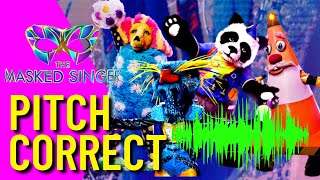 Masked Singer UK Pitch Correct Audio  Series 3 [upl. by Berna]