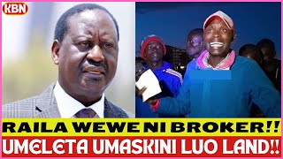 Mjukuu wa bunduki on FIRE🔥🔥Raila wewe ni BROKER Wajaluo ni WAJINGA na Ni MASKINI kwa sababu yako⚠⚠ [upl. by Therese]