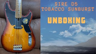 Sire D5 Tobacco Sunburst Unboxing [upl. by Assirk]