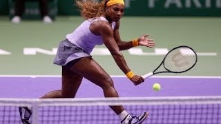 Serena Williams vs Agnieszka Radwanska  2013 TEB BNP Paribas WTA Championships Istanbul Highlights [upl. by Guyer]