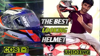 SMK HELMET UNBOXING NEW HELMET NEW MODEL 2024  SMK TYPHOON HELMET 😍 [upl. by Yonah561]