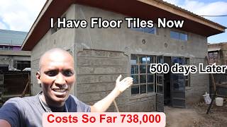 My House on a Budget Update Tiles Cost of Construction Building in Kenya ep 26 [upl. by Tedman]