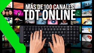 VER TDT ONLINE CIENTOS DE CANALES EN TU PC [upl. by Chow669]