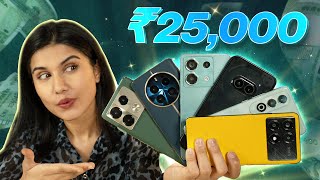 Best Phones Under ₹ 25000 in 2024 My Top 7 Picks [upl. by Anaihr156]