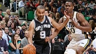 Tony Parker Hits the AMAZING Layup and Draws the Foul [upl. by Caddaric]