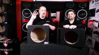 Sealed vs Ported Sub woofer Enclosure [upl. by Leigh]