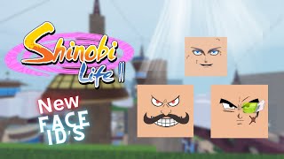 New Shindo Life Face Ids [upl. by Verda789]